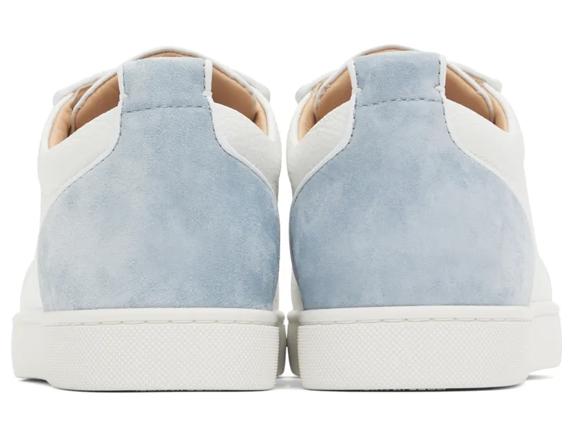 Christian Louboutin Gray & Blue Rantulow Sneakers (3220178) (2)