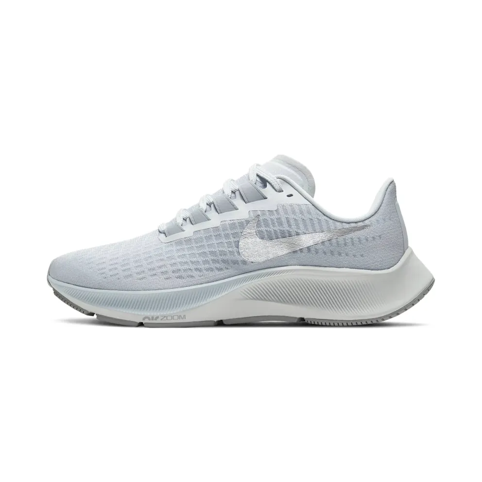 Nike Air Zoom Pegasus 37 Grey Metallic Silver (W) (BQ9647-009)