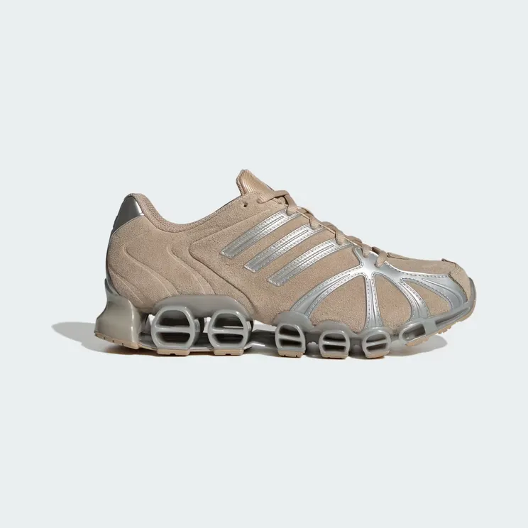 adidas Mega Ghostride “Magic Beige / Silver Metallic / Magic Beige” (JQ3761)