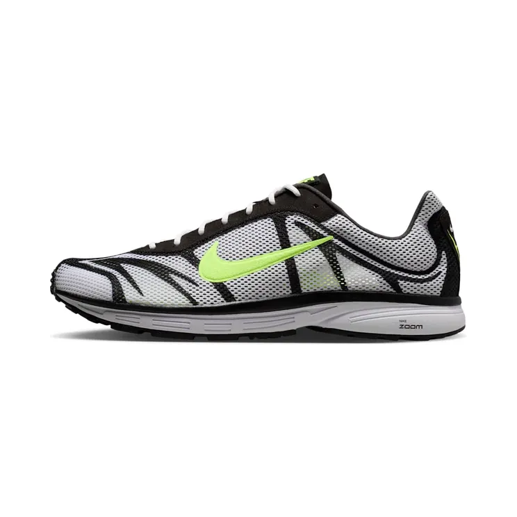 Nike Zoom Streak 3 “White / Flat Pewter / Black / Volt” (IQ8012-100)