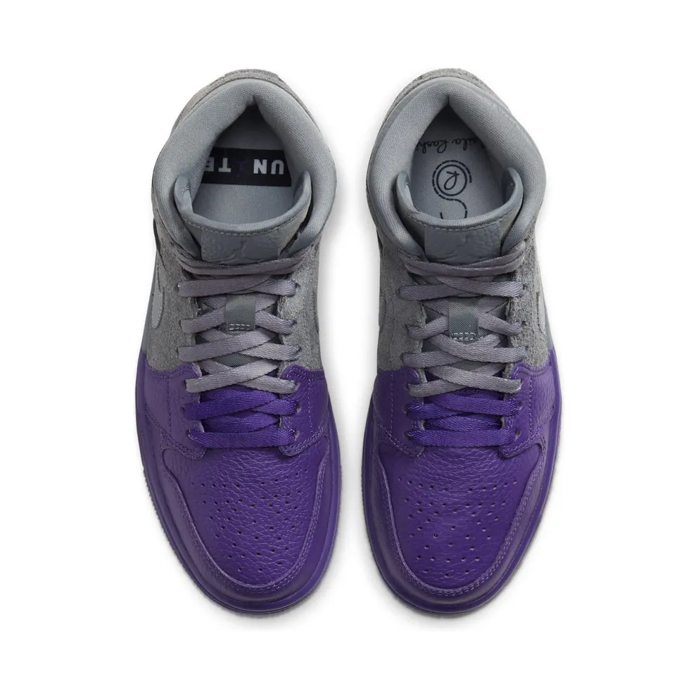 Air Jordan x Sheila Rashid Nike AJ I 1 Mid ‘UNITE’ (2020) (CW5897-005)