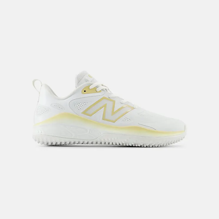 New Balance Fresh Foam Velo v4 Turf Trainer White Team Gold (STVELOC4)