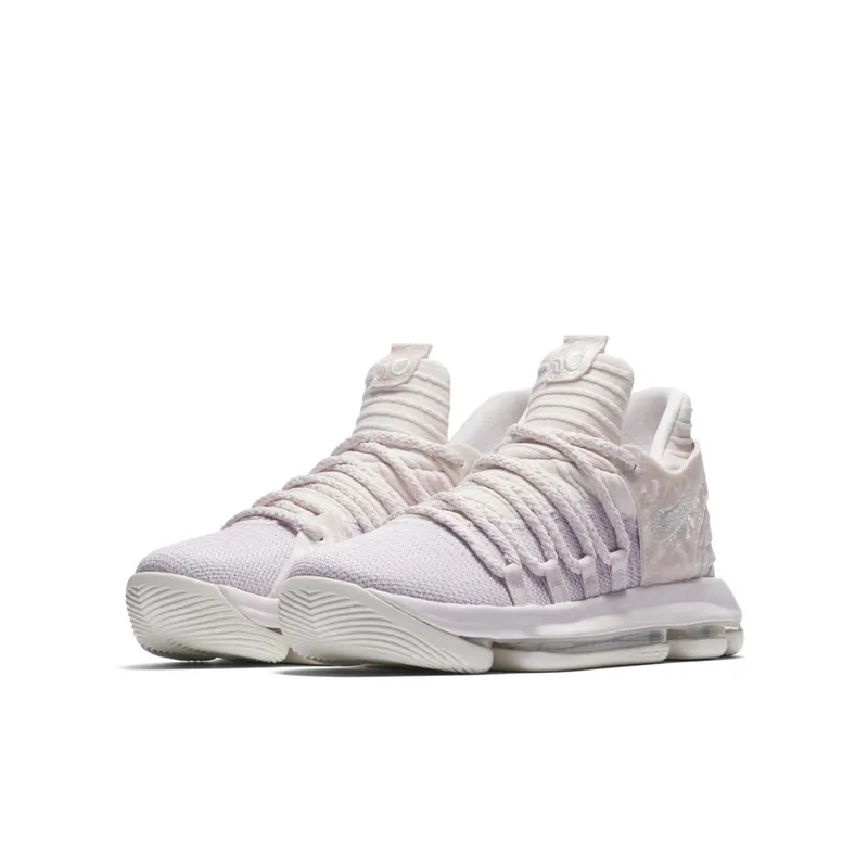 Nike  KD 10 Aunt Pearl (GS) Pearl Pink/White-Sail (AQ4264-601)