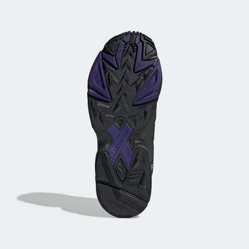 adidas Yung-1 Purple Plaid Core Black/Collegiate Purple/Core Black (EF3965)