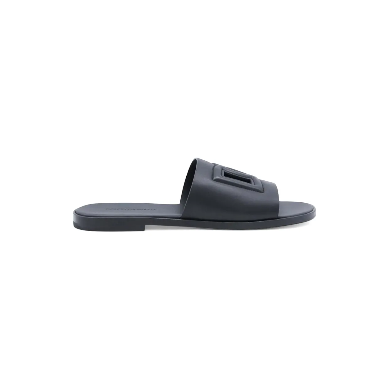 Dolce & Gabbana DG Logo Slippers Black (A80397 A0363 80999)