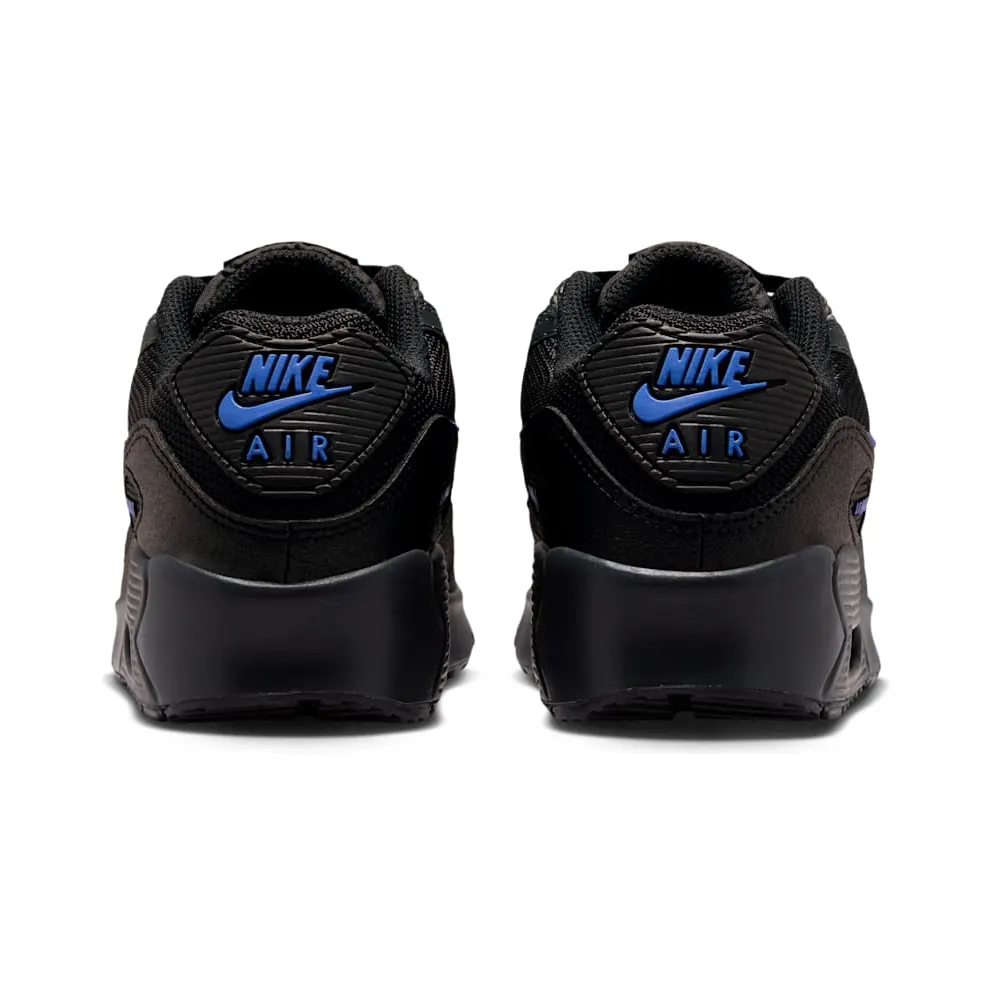 Nike Air Max 90 Black/Dark Smoke Grey/Racer Blue (IQ0098-008)