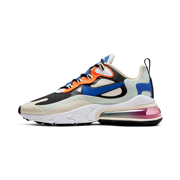 Nike Air Max 270 React “Fossil / Black / Pistachio Frost / Hyper Blue” (CI3899-200)