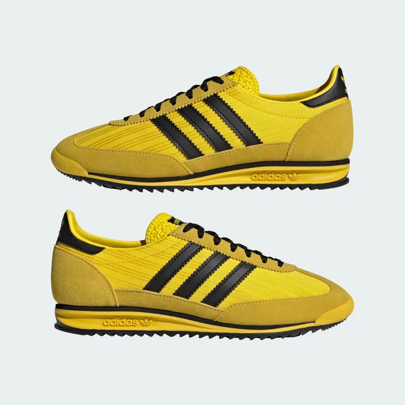 Adidas SL 72 OG Shoes Yellow / Core Black / Yellow (JQ8316)