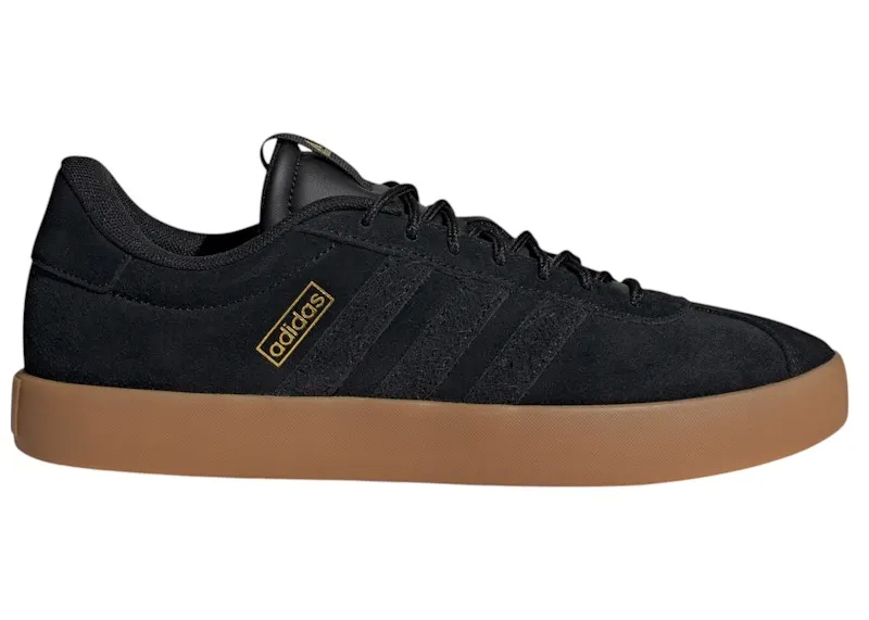 adidas VL Court 3.0 Core Black Gold Metallic Gum (JR8609)