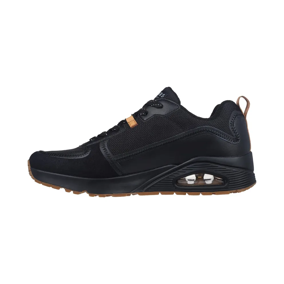 Skechers Uno – Layover Sneaker Black