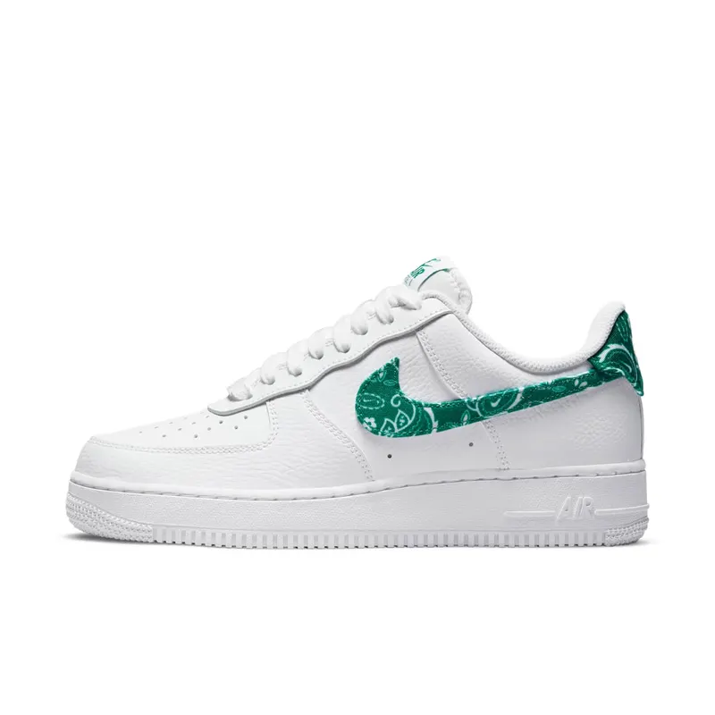 Nike Air Force 1 Low ’07 Essential White Green Paisley (W) (DH4406-102)
