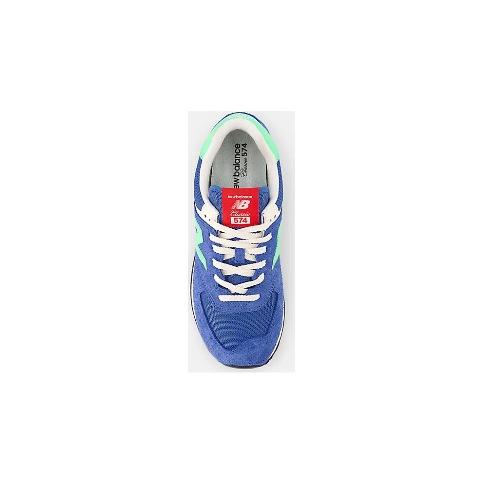 New Balance 574 Blue Agate Lime Leaf (U574BSC)