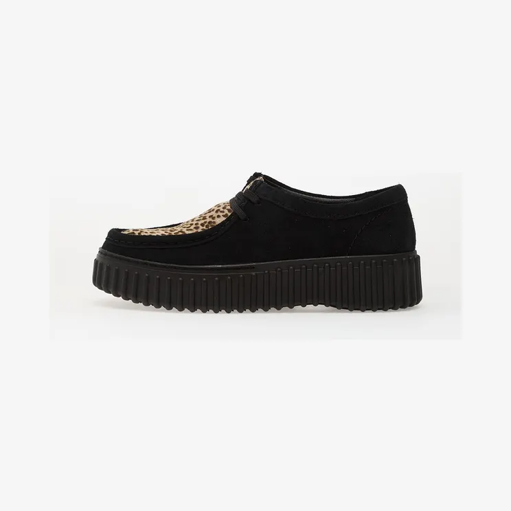 Clarks Torhill Bee Leopard Print 9 Black-Brown (26181189)