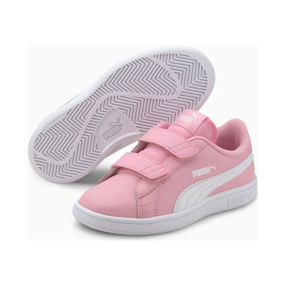 Puma Smash v2 Leather sportscchoenen Pink/White (36517324)