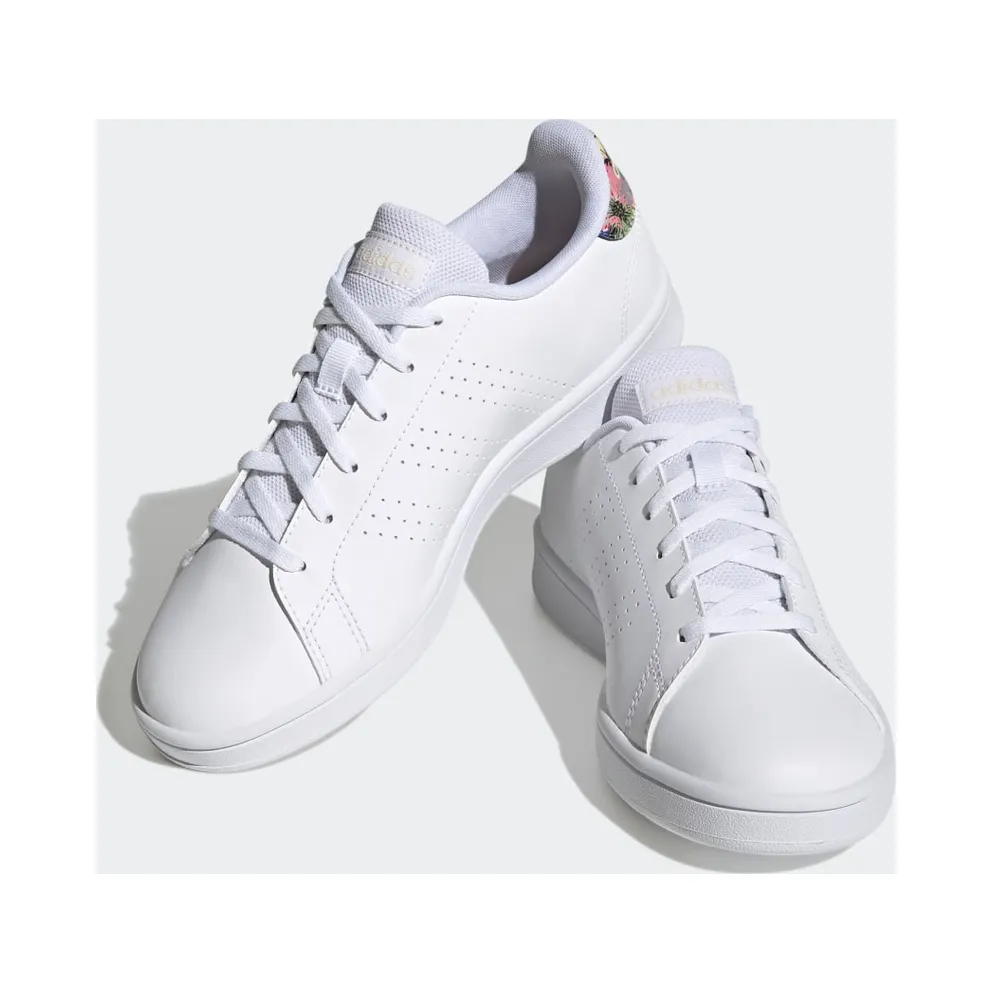 Adidas Advantage Base Court Lifestyle Cloud White / Cloud White / Bliss Orange (GW9289)