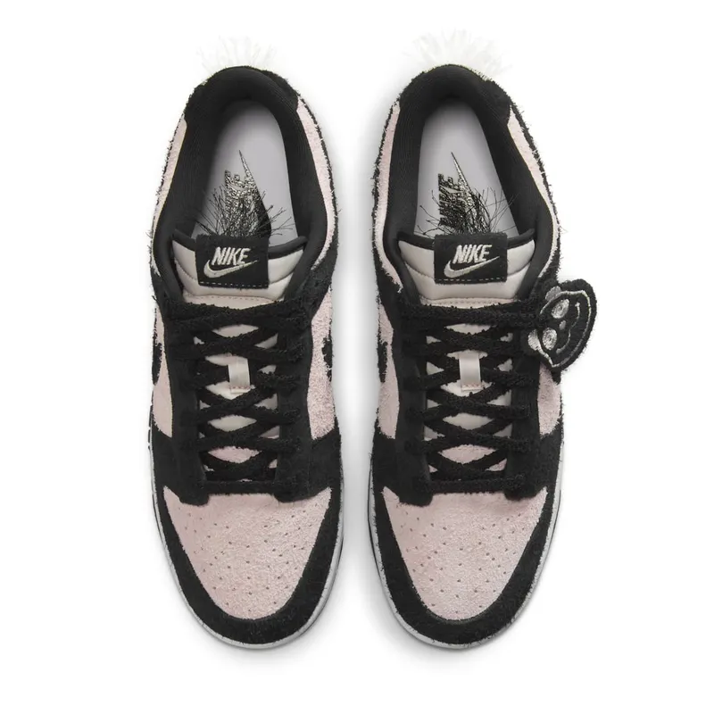 Nike Dunk Low “Panda-Monium – Black Suede” (IB2990-100)