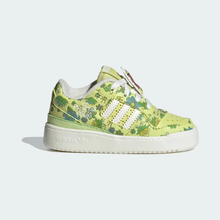 adidas x Disney Princesses Forum Low Shoes Kids Green / Off White / Yellow (IF7202)