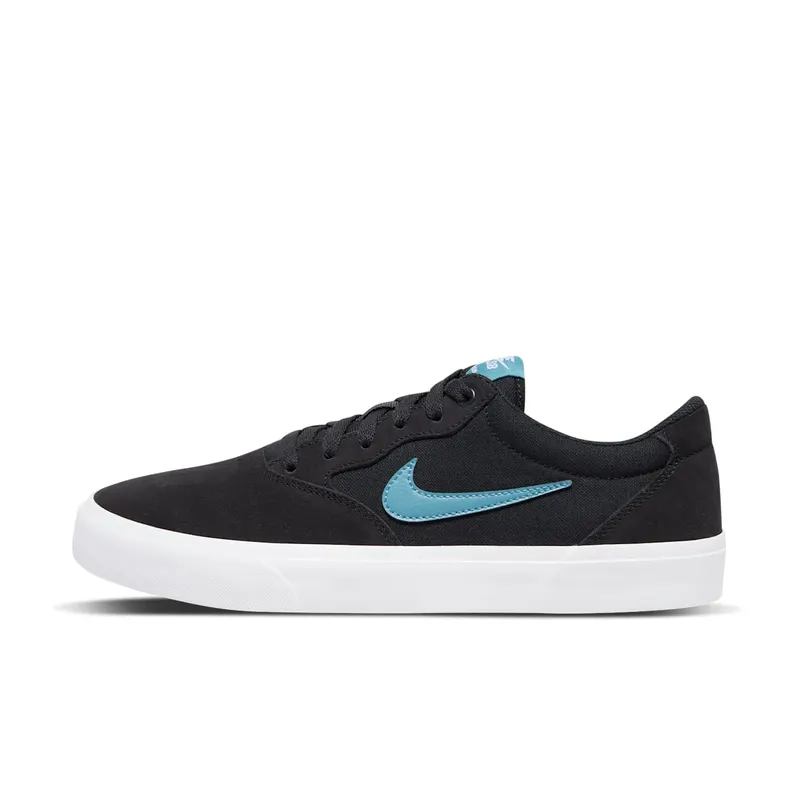 Nike SB Chron Solarsoft Black “Off-Noir / White / Cerulean” (CD6278-010)
