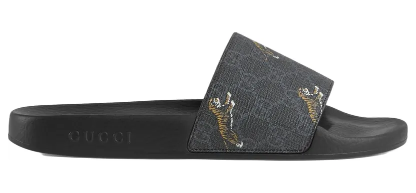 Gucci Slide GG Supreme Tigers