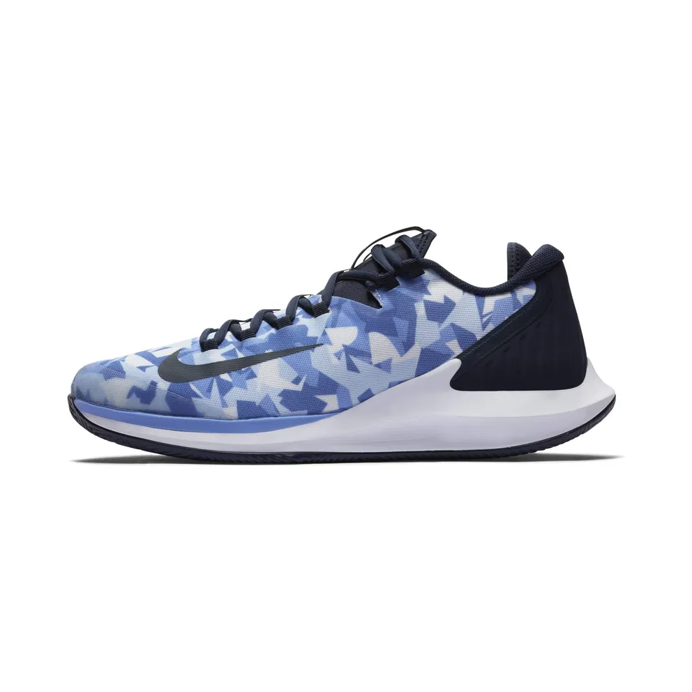NikeCourt Air Zoom Zero (gravel) Blue “Royal Pulse / White / Indigo Storm / Obsidian” (AA8017-406)