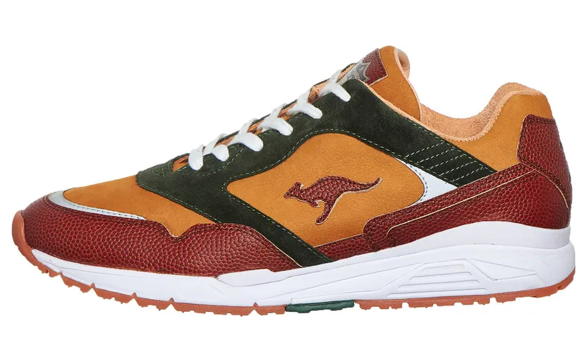 KangaROOS ROOS34 Made in Germany Saddle Brown / Green (4702C-3078)