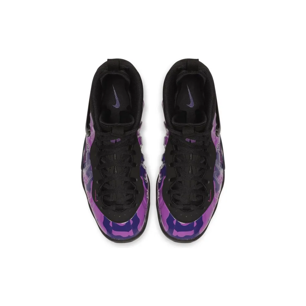 Nike Air Little Posite Pro Purple Camo (GS) Black/Court Purple-Hyper Violet (644792-012)