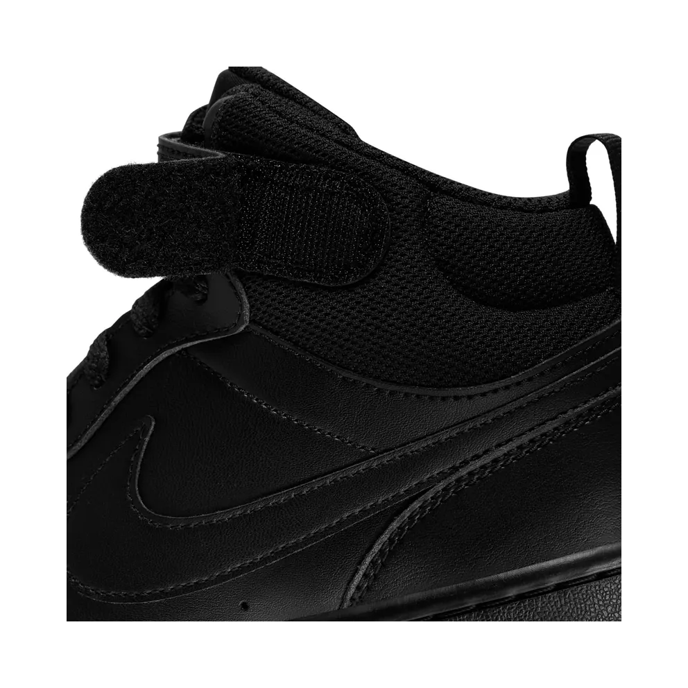 Nike Court Borough Mid 2 Older Kids’ Black (CD7782-001)