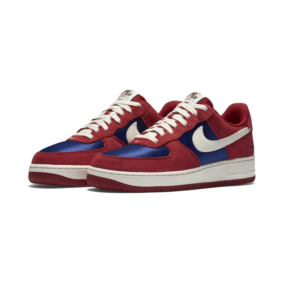 Nike Air Force 1 Low Scissors Gym Red/Deep Royal Blue-Sail (488298-626)