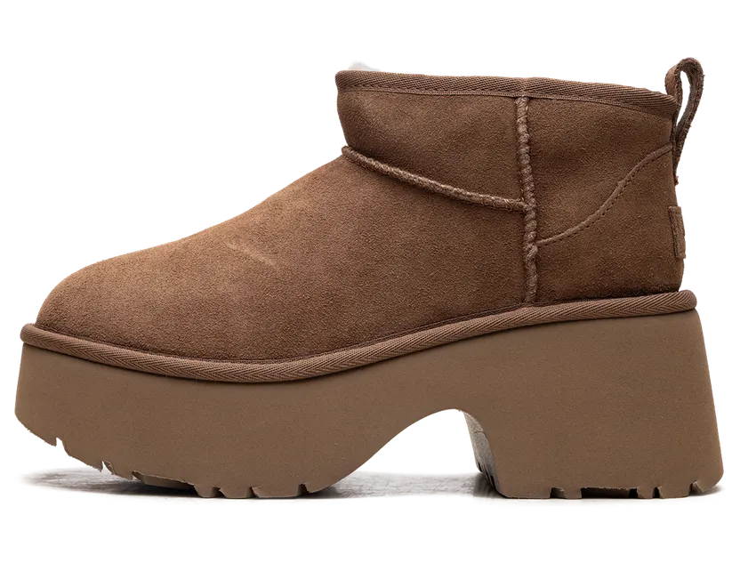 Ugg Classic Ultra Mini New Heights Boot “Chestnut” (1158311-CHE)