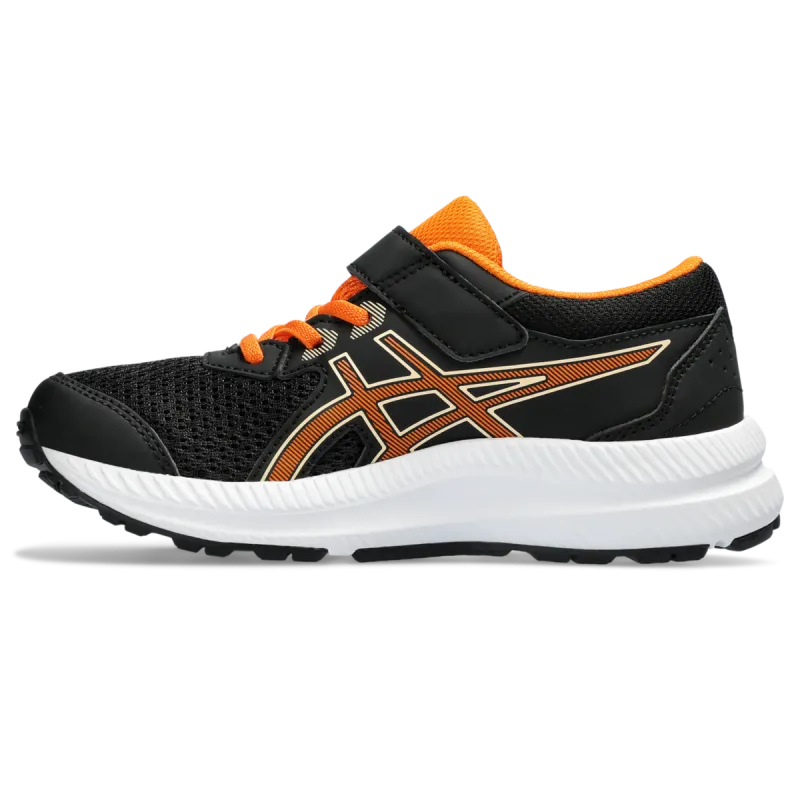 Asics CONTEND 8 PS Black/Bright Orange (1014A258.007)