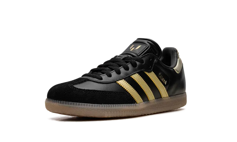 Adidas Samba GS “Messi Black / Gold” (JH5641)