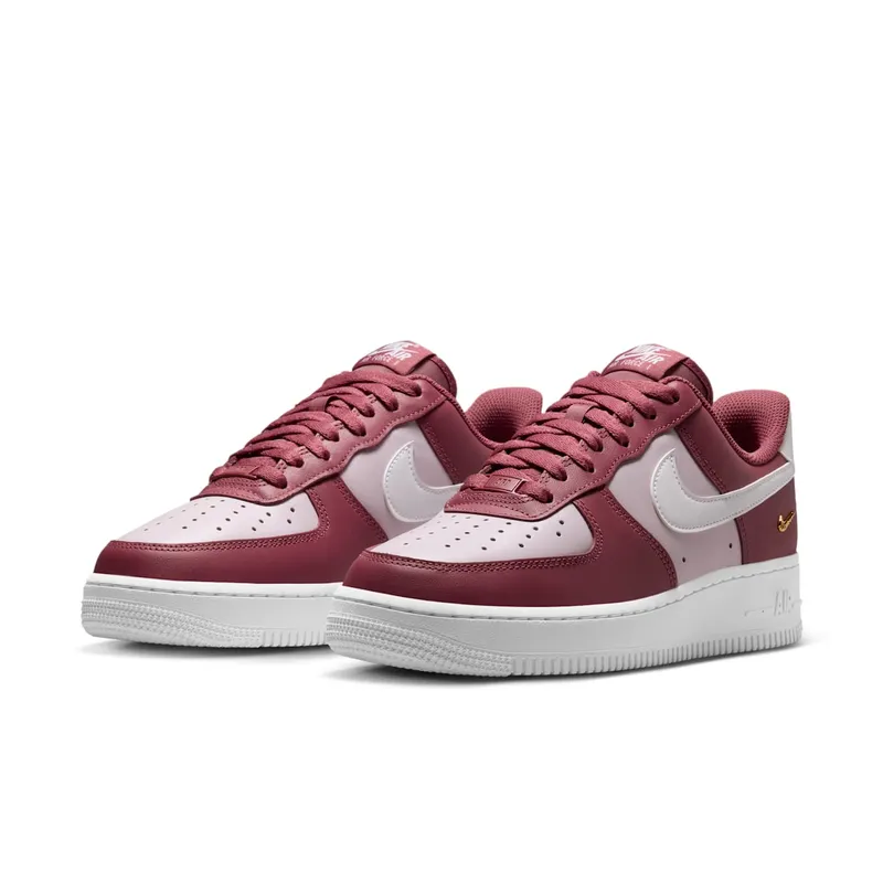 Nike Air Force 1 Pink Smoke/Bleached Lilac/Metallic Gold/White (IV5197-600)