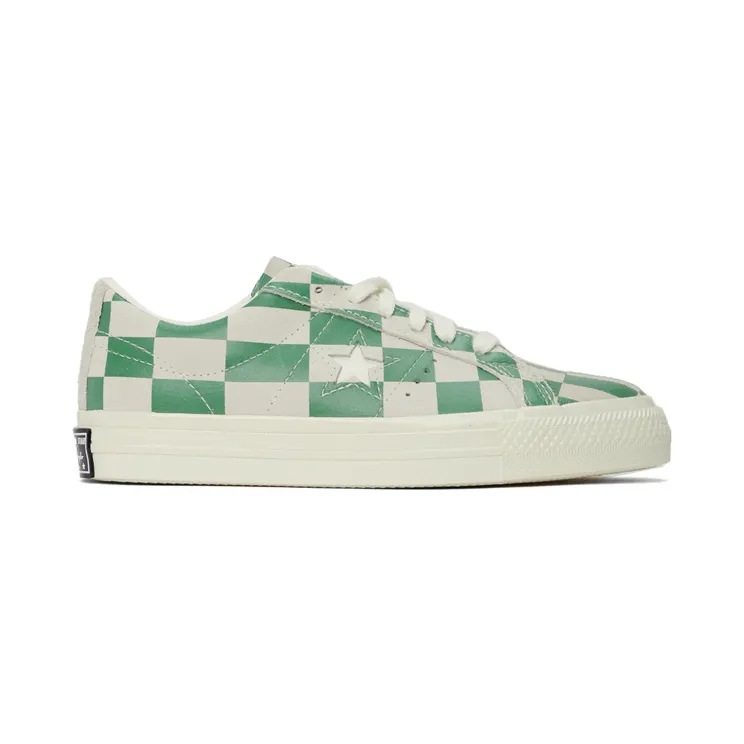 Converse One Star Blocked Wit/medium Green/wit (172353C)