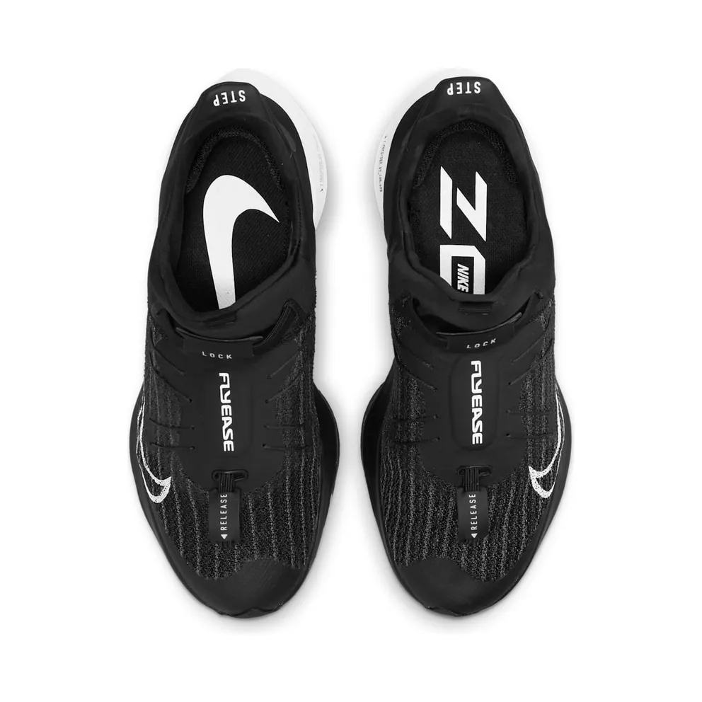 Nike Air Zoom Tempo NEXT% FlyEase Easy On/Off Road Running Black (CV1889-005)