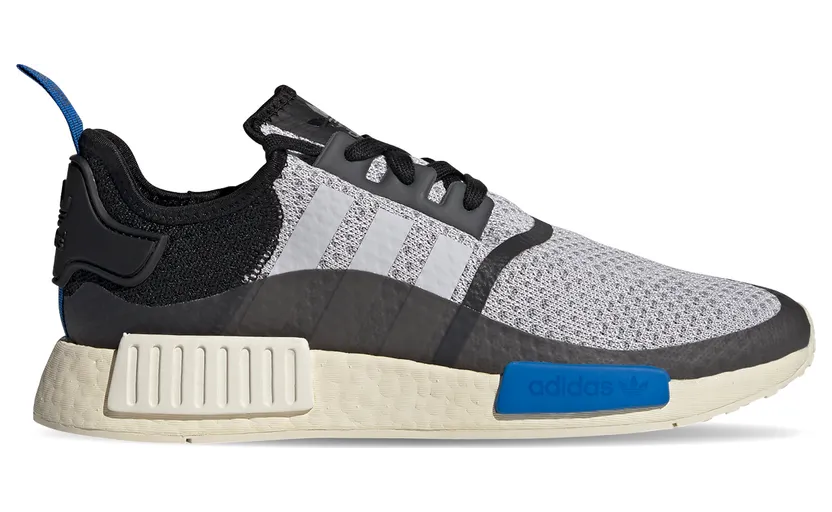 adidas NMD_R1 Dash Grey / Core Black / Glow Blue (FY3685)