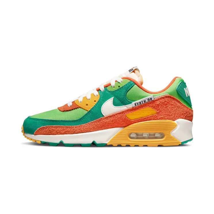 Nike Air Max 90 Running Club “Roma Green / Orange / Mean Green / Sail” (DC9336-300)