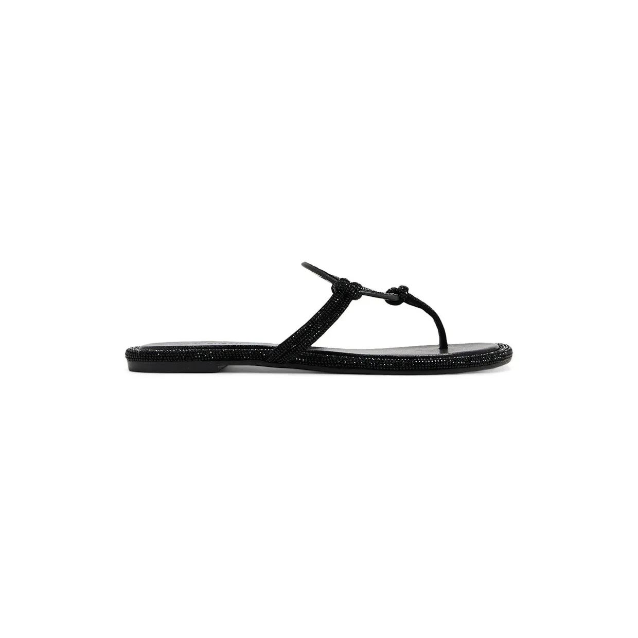Tory Burch Miller Knotted Pave Perfect Black (152177-001)