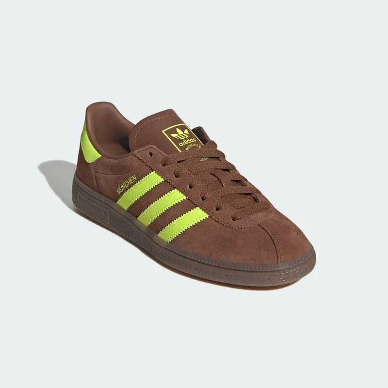 Adidas Muenchen Preloved Brown / Solar Yellow / Gum (JS3996)