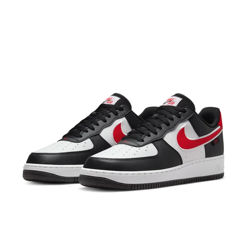 Nike Air Force 1 Low ’07 Next Nature “Black White University Red” (HM0721-002)