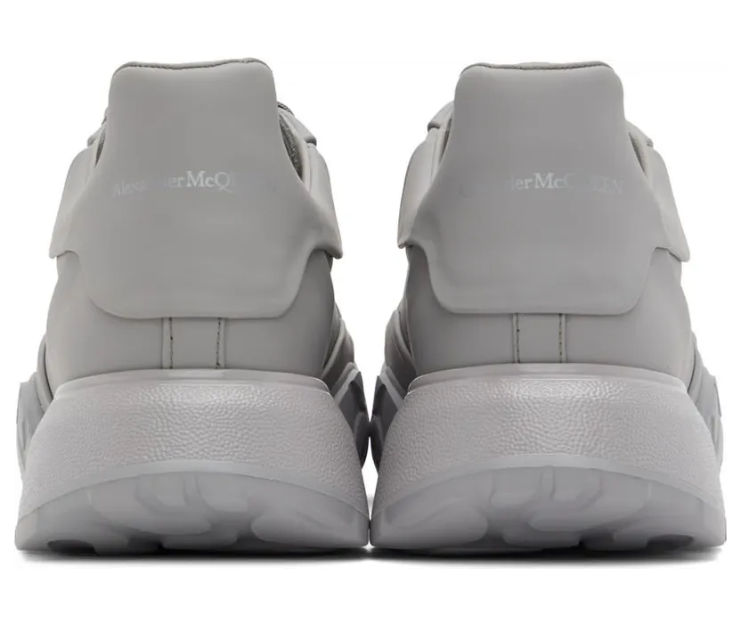 Alexander McQueen Gray New Court Sneakers (705182WICD3) (2)