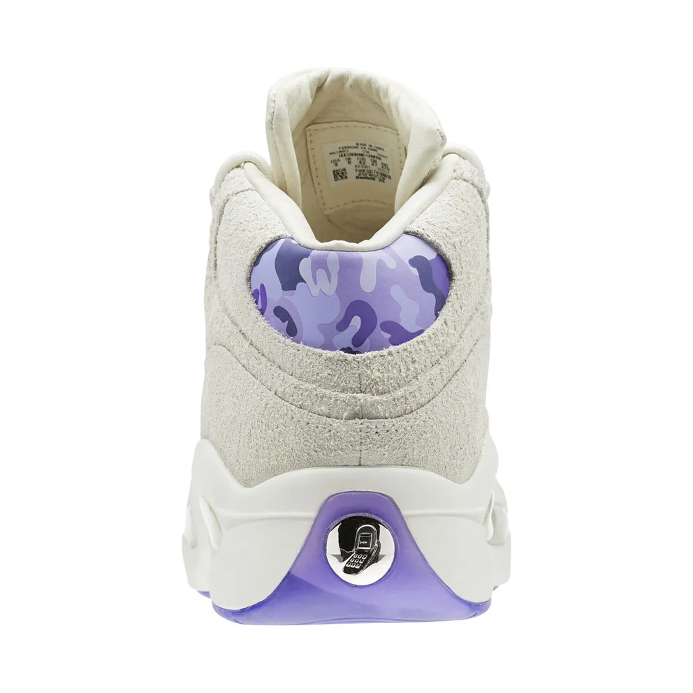 Reebok Question Mid Cam’Ron Chalk/Lush Orchid-Purple (Other Brands Reebok)