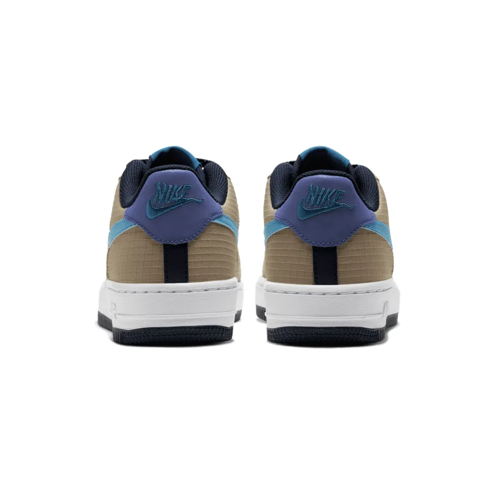 Nike Air Force 1 LV8 2 Khaki (GS) Khaki/Persian Violet/Blue Fury (CN5710-201)