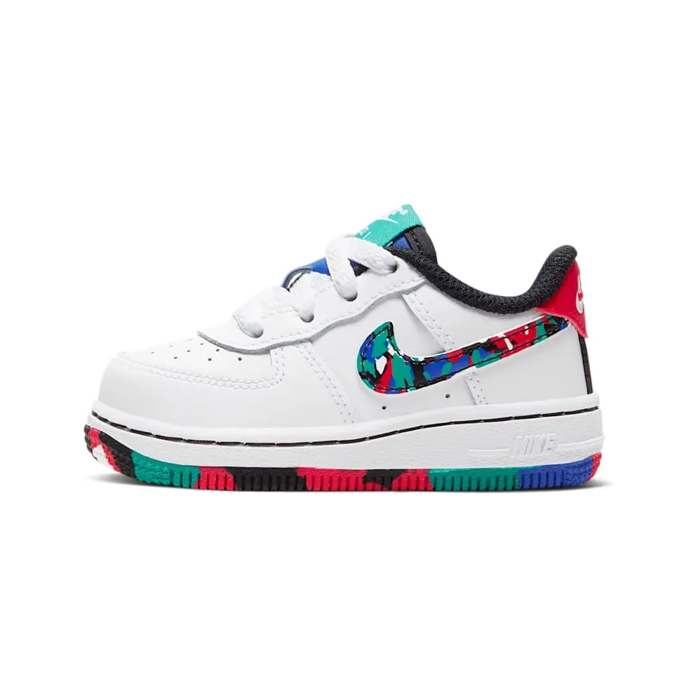 Nike Air Force 1 Low Crayon White Multi (TD)