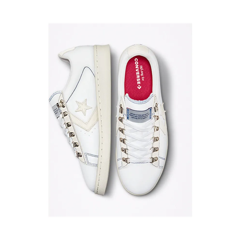Converse pgLang voor Converse Pro Leather White/vaporous Gray (A00692C)