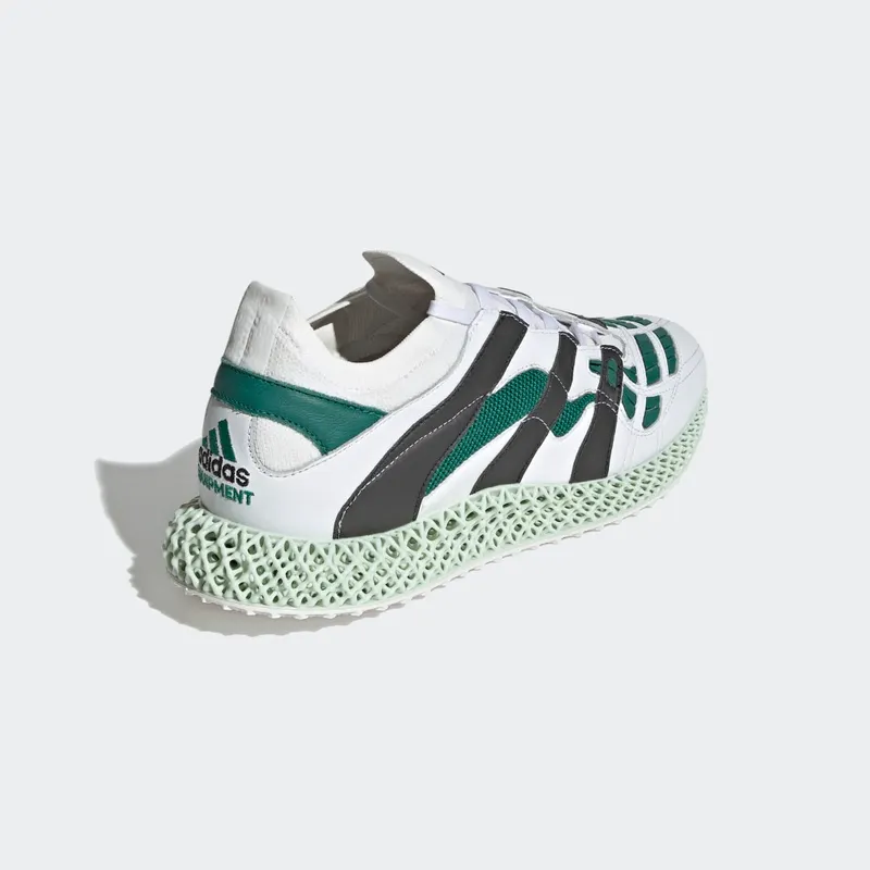 adidas Predator Accelerator 4D EQT Sports Shoes Crystal White / Core Black / Sub Green (GX0223)