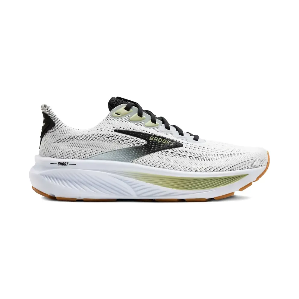 Brooks Ghost White / Black / Tea (110442-1D-191)