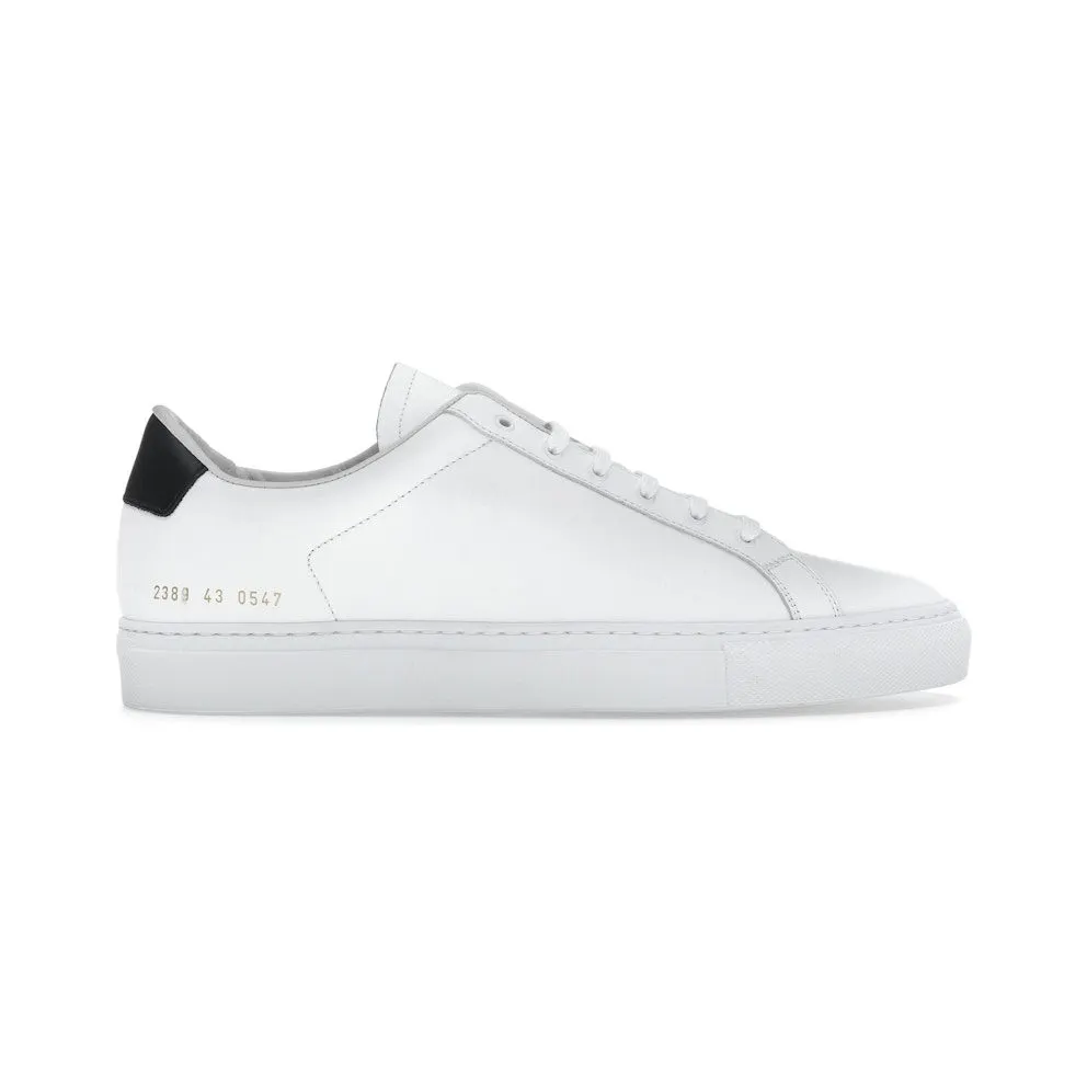 Common Projects Retro Classic Low White Black (2389 XX 0547)