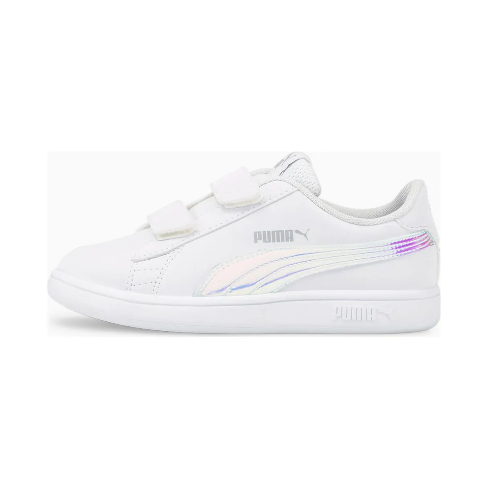 Puma Smash v2 Holo V Silver/White (38557501)