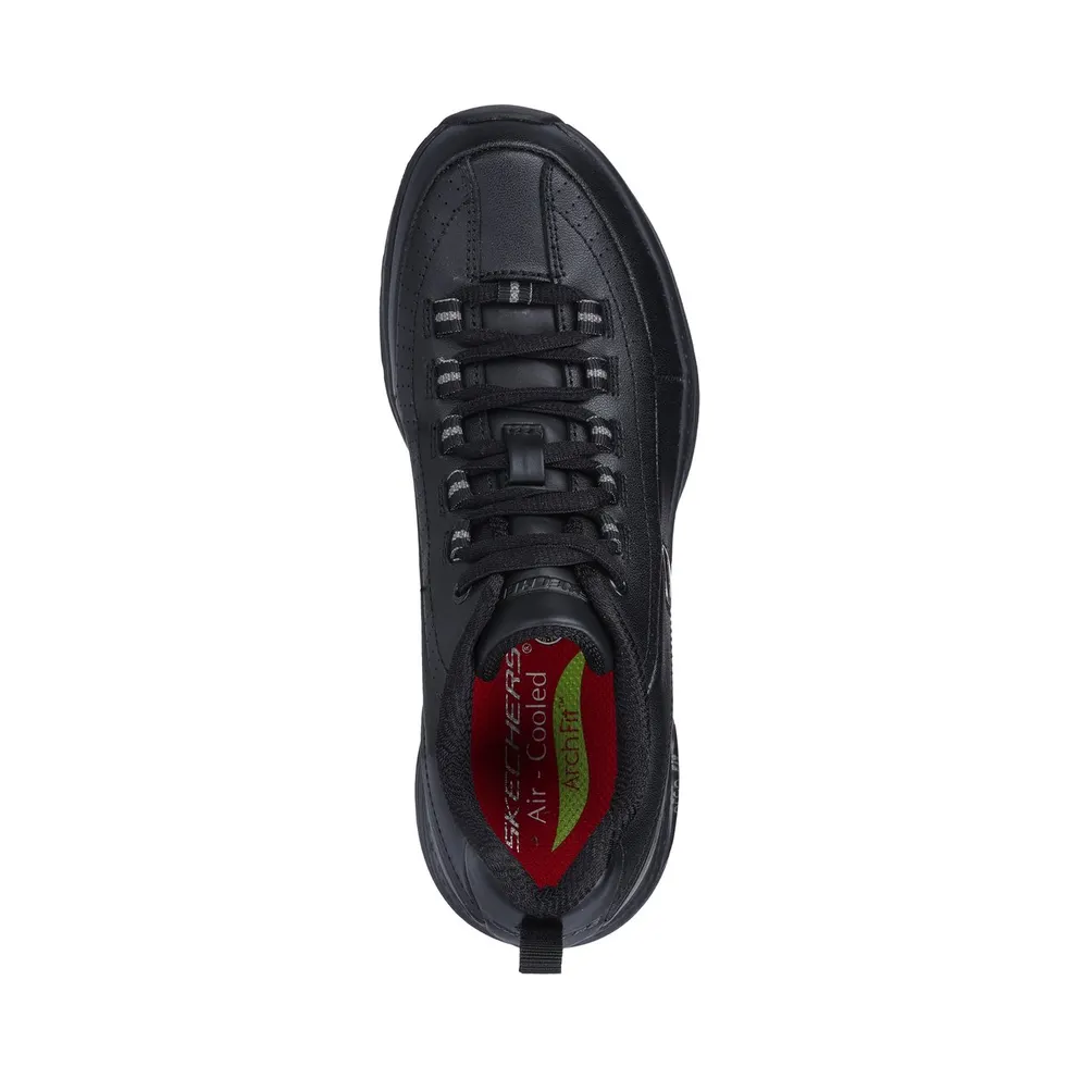 Skechers Work: Arch Fit SR “Trickell II Sneaker Black” (108053ECBLK)
