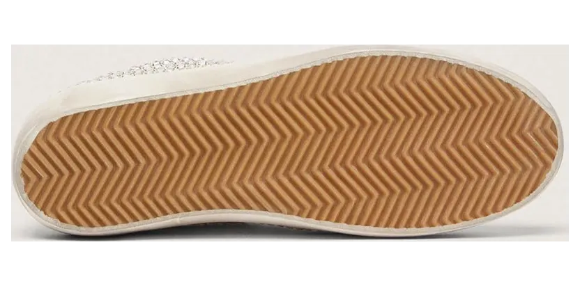 Golden Goose Super-Star In Nubuck With Swarovski Crystals And Ice-Gray Suede Star (GWF00174.F006318.10273) (5)